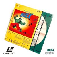 Laserdisc El Increible Hulk Parte 1 Español E Italiano 1991 segunda mano  Argentina