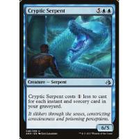 Carta Magic Cryptic Serpent Estado Played Mtg segunda mano  Argentina