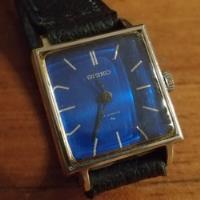 Usado, Reloj   Seiko   Tank  Blue   ( Dama )   Japan Coleccion segunda mano  Argentina