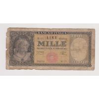 Billete Italia 1000 Liras Año 1947 Regular Abierto segunda mano  Argentina
