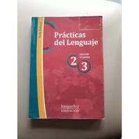 Libro Prácticas Del Lenguaje 2°3° Serie Enlaces. Longseller. segunda mano  Argentina