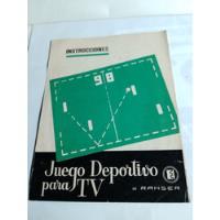 Usado, Publicidad Juego Deportivo Para Tv Ranser Tenis Futbol segunda mano  Argentina