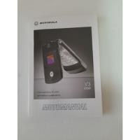 Manual Original Celular Motorola V3 Gsm, usado segunda mano  Argentina