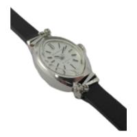 Reloj Seiko Solar Vintage Oro Blanco 14k Cuerda Mujer Garant, usado segunda mano  Argentina