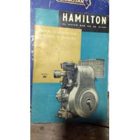 Catalogo Motor Estacionario Hamilton Antiguo Mg segunda mano  Argentina