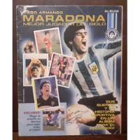 Album ** Maradona  **  (vacio) Año 2001, usado segunda mano  Argentina