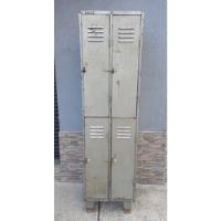 Lockers Metalico Reforzado 4 Puertas 55x52x2,10 P/candado segunda mano  Argentina
