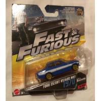 Mattel Fast & Furious Ford Escort Rs1600 Mk1 1970 segunda mano  Argentina