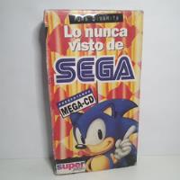 Cassete Vhs - Lo Nunca Visto De Sega - Megacd segunda mano  Argentina