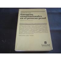 Garantias Constitucionales En El Proceso Penal segunda mano  Argentina