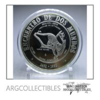 Nicaragua Moneda 5 Cordobas 1994 Plata 925 Iberoamericana Pf, usado segunda mano  Argentina