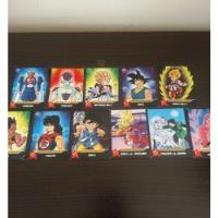 11 Figuritas Troqueladas Dragon Ball Z Album Tarjetas Cards segunda mano  Argentina