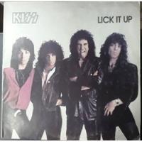 Kiss - Lick It Up - Vinilo Nacional  1983 segunda mano  Argentina