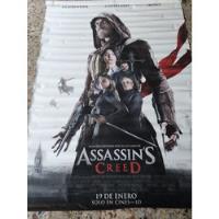 Banner Cine Original Poster Assassins Creed 1.20 X 2 M segunda mano  Argentina