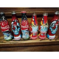 6 Botellas Coca Cola Edición Mundial 2010 Copa América 2011, usado segunda mano  Argentina