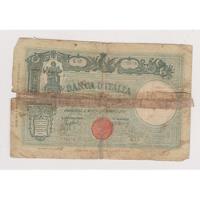 Billete Italia 50 Liras Año 1944 Malo/reparado  segunda mano  Argentina