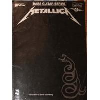 Metallica. Base Guitar Series. Libro Con Partituras De Bajo., usado segunda mano  Argentina