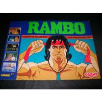 Album De Figuritas Rambo Nuevo Sin Uso, Decada Del 80 segunda mano  Argentina