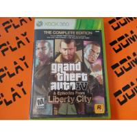 Gta 4 The Complete Edition Xbox 360 Físico Envíos Dom Play segunda mano  Argentina
