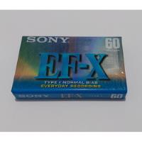 Cassette Sony Ef-x 60 Cerrado segunda mano  Argentina