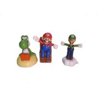 Combo Super Mario Bros: 3 Figuras + Llavero Y Mini Juego segunda mano  Argentina