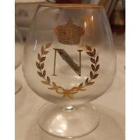 5 Copas Cognac Napoleón Cristal Murano Década 50 Sin Envios) segunda mano  Argentina