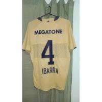 Camiseta Boca Dorada #4 Ibarra  segunda mano  Argentina