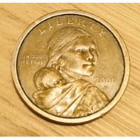 Moneda De La Serie De 1 Dolar Sacagawea Del Año 2000 D segunda mano  Argentina