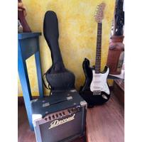 Guitarra Eléctrica Mas Funda Y Amplificador, usado segunda mano  Argentina