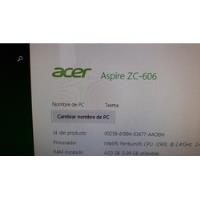 Acer Aspire Zc-606 segunda mano  Argentina