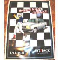 Publicidad Grafica Meteoro Speed Racer Mach 5 Lo Jack Poster segunda mano  Argentina
