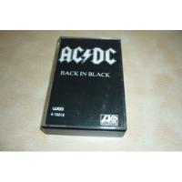 Ac/dc Back In Black Cassette 10 Puntos  segunda mano  Argentina