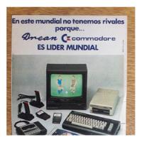 Clipping Paginas Propagandas Sega Commodore Drean Telematch segunda mano  Argentina