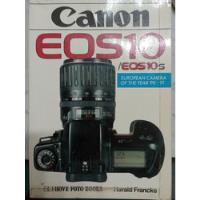 Manual Maquina Fotográfica Canon Eos S 10 Impecable., usado segunda mano  Argentina