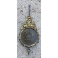 Antiguo Péndulo Reloj Ansonia Pared 16,2cm Largo En Palomar, usado segunda mano  Argentina