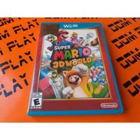 Super Mario 3d World Wii U Físico Envíos Dom Play segunda mano  Argentina