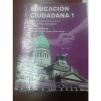 Educación Cíudadana 1 - Nes - Doce Orcas Ediciones  segunda mano  Argentina