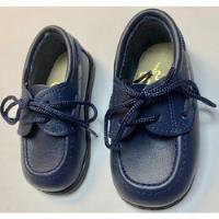 Zapatos Bebes- Con Cordones Azules- T9-, usado segunda mano  Argentina