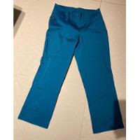 Pantalon De Fiesta - Capri Azul Verdoso Con Brillo segunda mano  Argentina