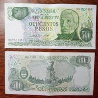 Billete Quinientos Pesos Ley 18.188 segunda mano  Argentina
