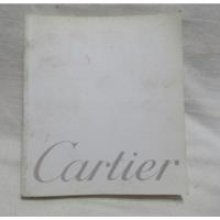 Catálogo Relojes Cartier Printed France Carestia Pcwa-0377 segunda mano  Argentina