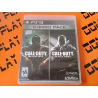 Call Of Duty Black Ops 1 Y 2 Combo Pack Ps3 Físico Envíos segunda mano  Argentina