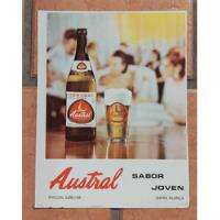 Antiguo Cartel Cerveza Austral segunda mano  Argentina