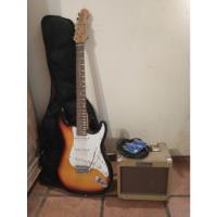 Guitarra Electrica Preston Stratocaster + Amplificador Cable segunda mano  Argentina