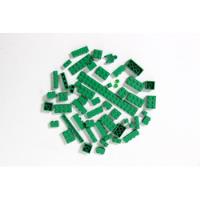 Ladrillos Lego System Color Verde - Surtido De 50 Piezas segunda mano  Argentina