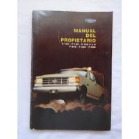 Manual Guantera Ford F100 F150 4x4 1991 Pick Up Catalogo segunda mano  Argentina