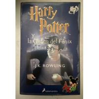 Harry Potter Y La Orden Del Fénix Usado C/páginas Despegadas segunda mano  Argentina