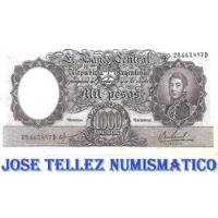 Bottero 2166 1000 Pesos Moneda Nacional Serie D Ex+ Palermo, usado segunda mano  Argentina