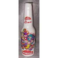 Botella De Cerveza Dorada Vacía Sin Tapa Aluminio Carnaval segunda mano  Argentina