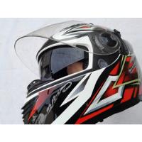 Casco Shiro Sh-3700 Helmets Doble Visor, usado segunda mano  Argentina